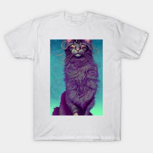 Beautiful maine coon cat T-Shirt